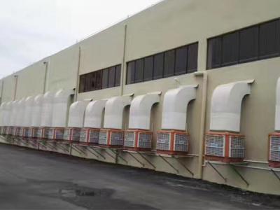 手提袋廠加工廠廠房車間環(huán)?？照{(diào)降溫工程